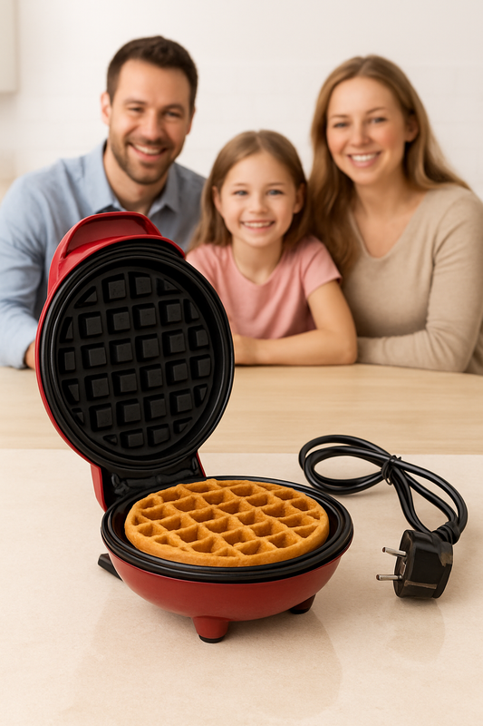 Mini waffle maker